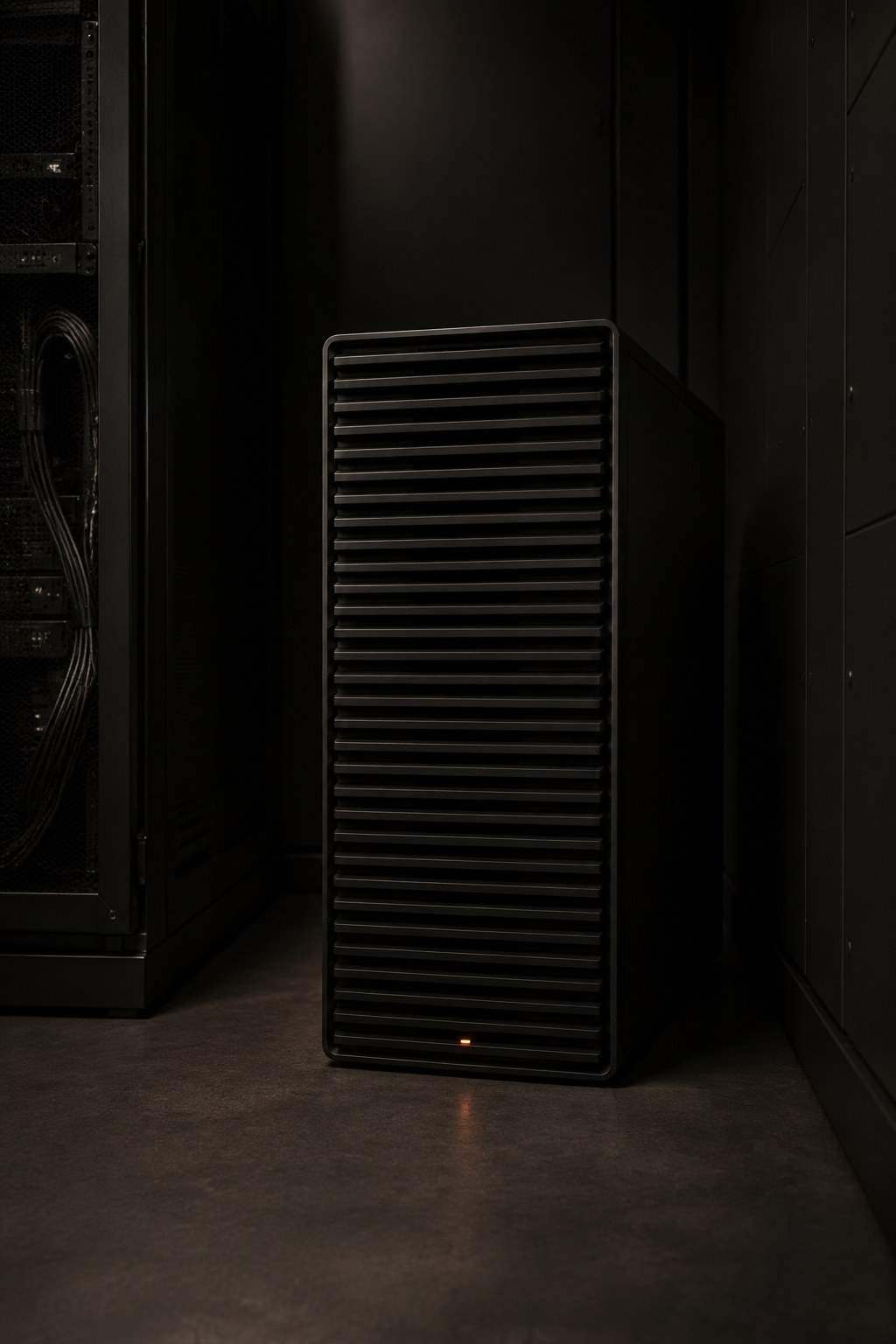 Nelyo im Serverraum