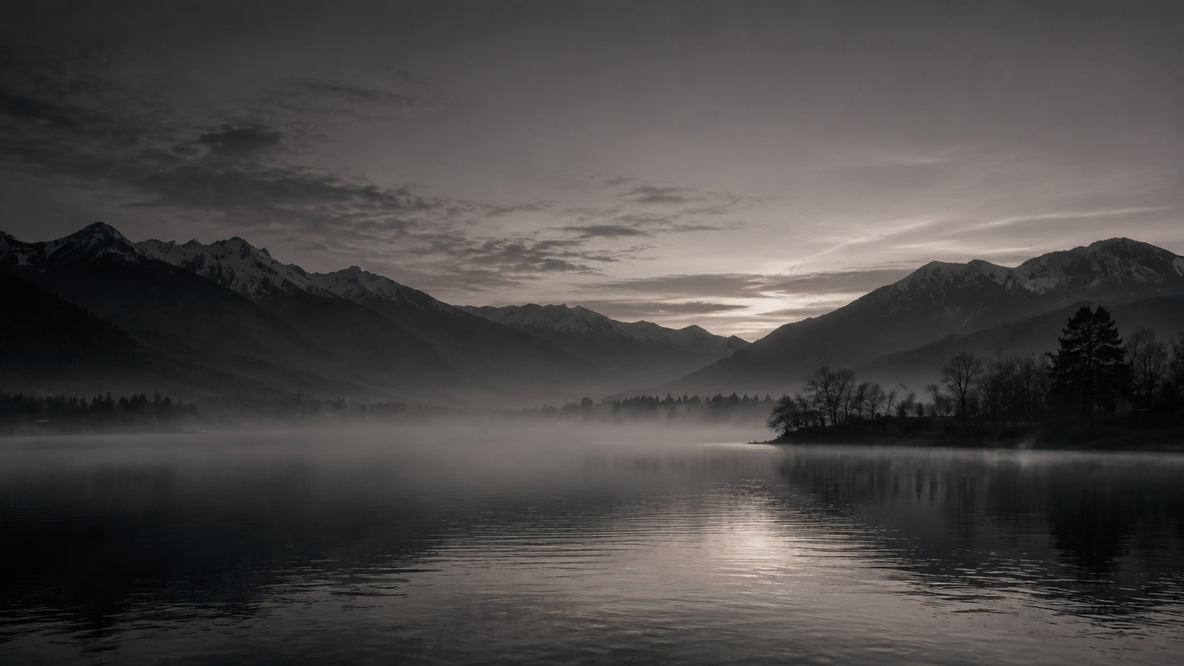 Mission: Chiemgau-Landschaft, entsättigt